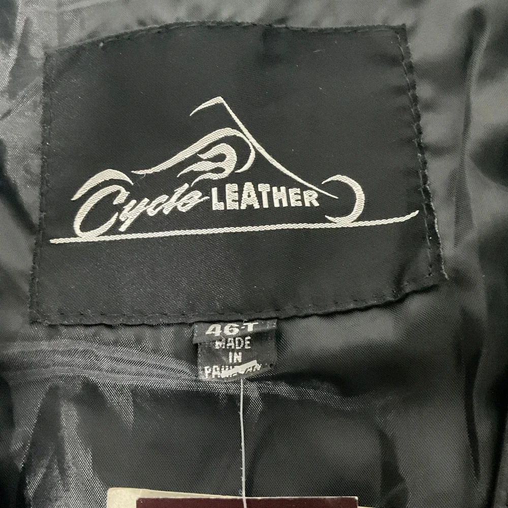 Cycle Leather stylish black